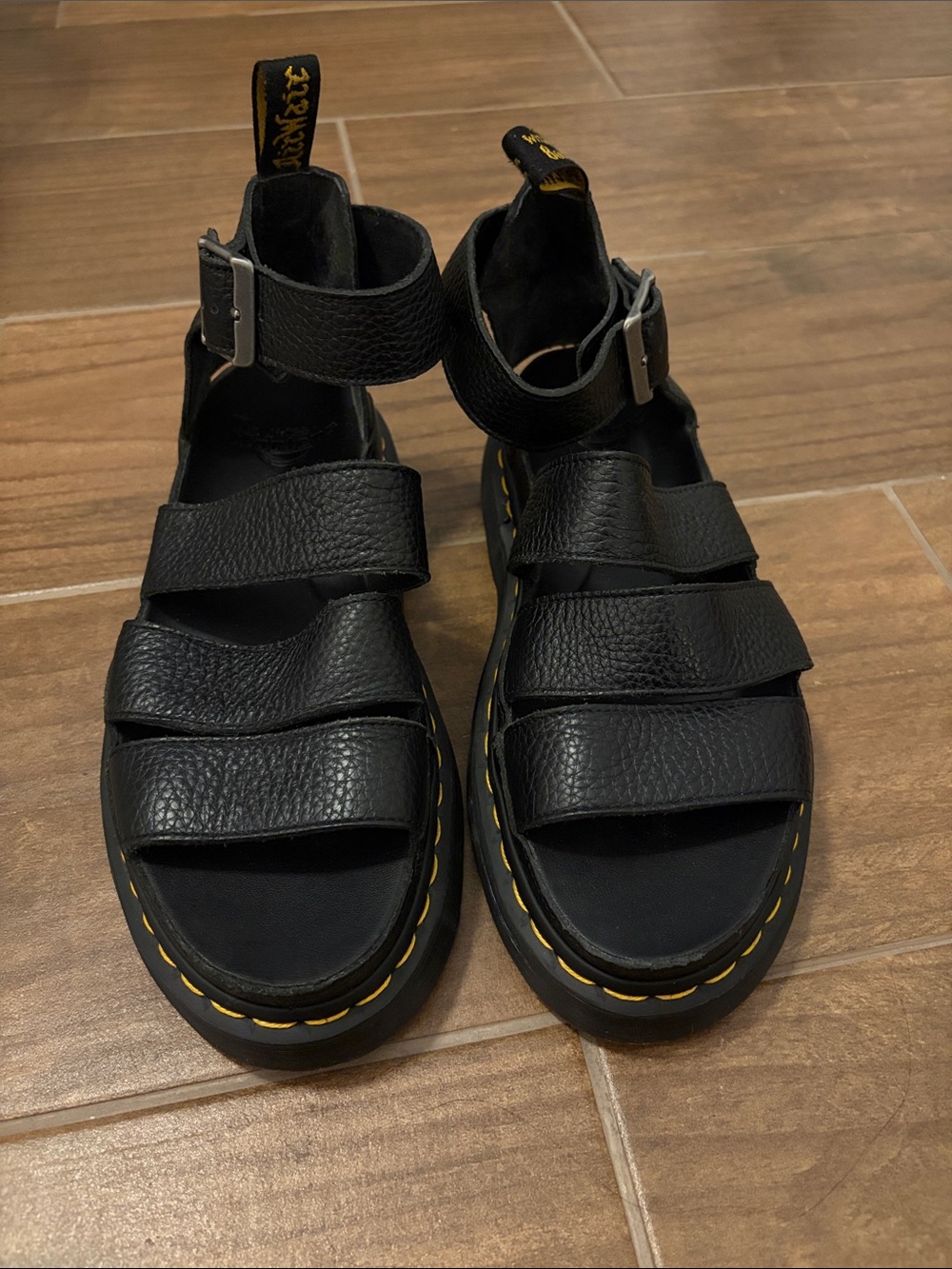 Dr. Martens Blaire Platform Sandals - Picture 2 of 5